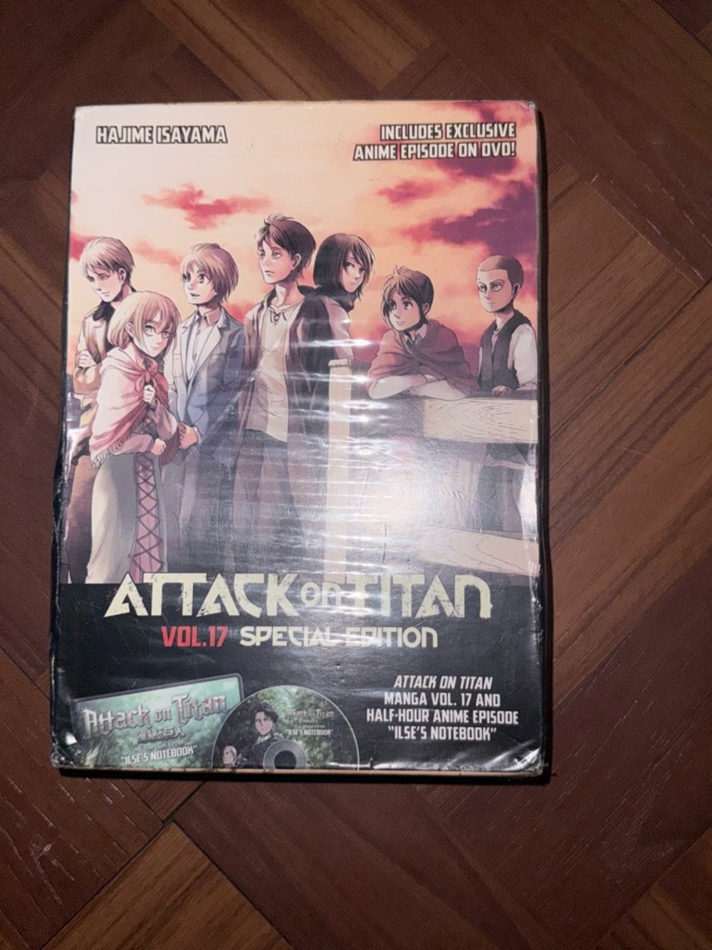 Attack on Titan Vol.17 Special Edition - Red/Orange Cover